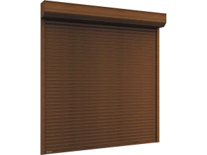 Рулонные ворота утепленные из профиля RH77M 2300x1900